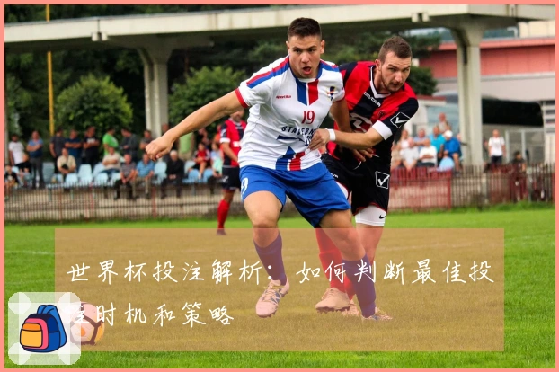 世界杯投注解析：如何判断最佳投注时机和策略