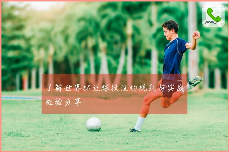 了解世界杯让球投注的规则与实战经验分享